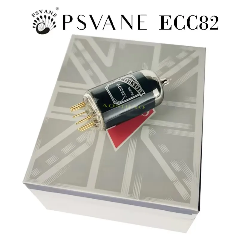 PSVANE ECC82 Tubo a Vuoto HIFI Valvola Audio Piedi Dorati Sostituire 6N10 12AU7 ECC802 B749 6189 B329 Tubo Elettronico Kit Amplificatore FAI DA TE