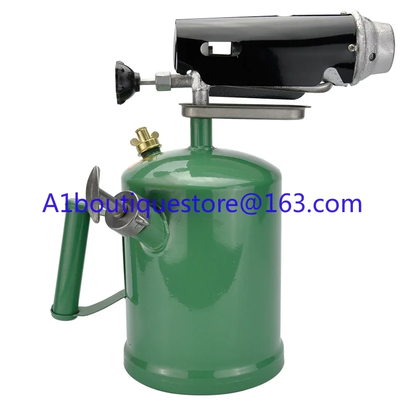 เบนซิน Flamethrower ไฟฉายแก๊ส-Burner เชื่อม Burning ความร้อน BBQ Blowtorch ทําอาหารบัดกรีสเปรย์ปืน Soplete Para Soldar