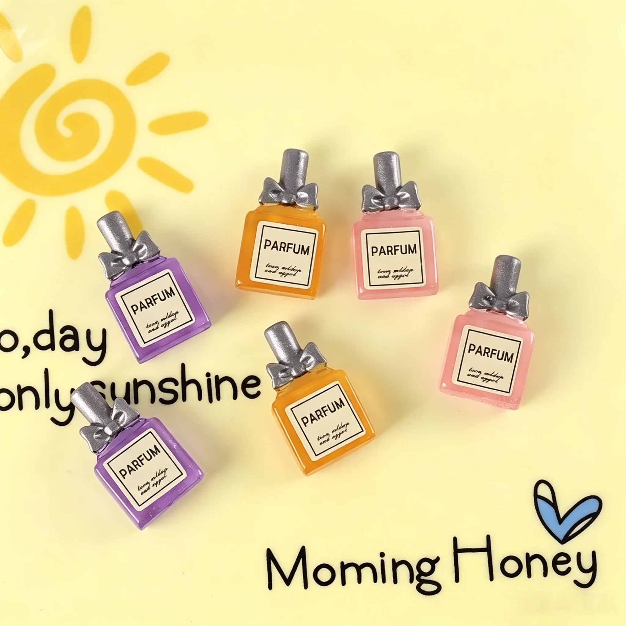 10pcs Realistic Mini Perfume Bottle Dollhouse Decoration Miniature Landscape Model Accessories