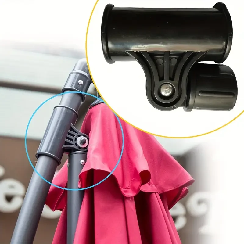 

Banana Umbrella T-Shaped Steering Bracket Plastic Elbow Joint Garden Terrace Beach Swimming Pool Sunshade Umbrella Accessories