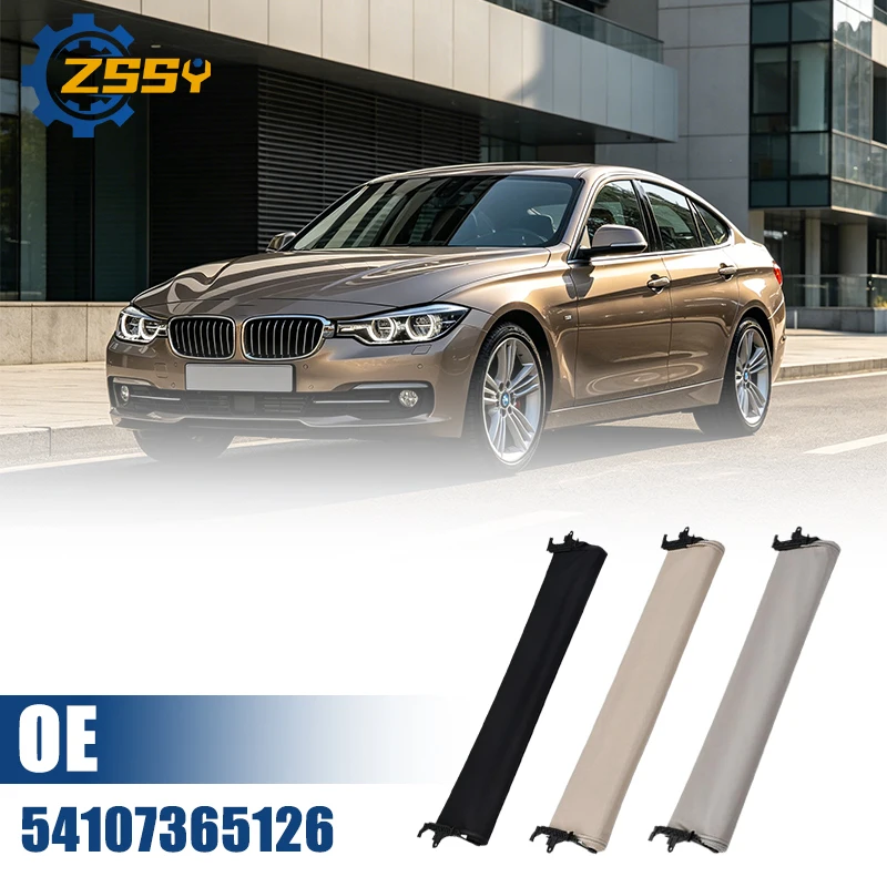 Car Panorama Sunroof Assembly for For Bmw 3 Series Gt X3 F34 Sunshade Curtain Cover 54107365126 54107365127 54107365128