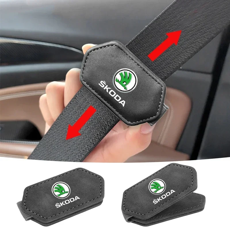 

Universal Car Seat Belt Stopper For Skoda Octavia A5 Superb Old Febia Roomster 2013 2005-2008 Rapid Roomster Kodiaq Accessories