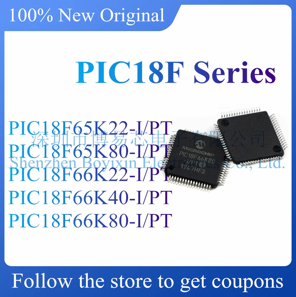 NEW PIC18F65K22 PIC18F65K80 PIC18F66K22 PIC18F66K40 PIC18F66K80-I/PT.Original Product.