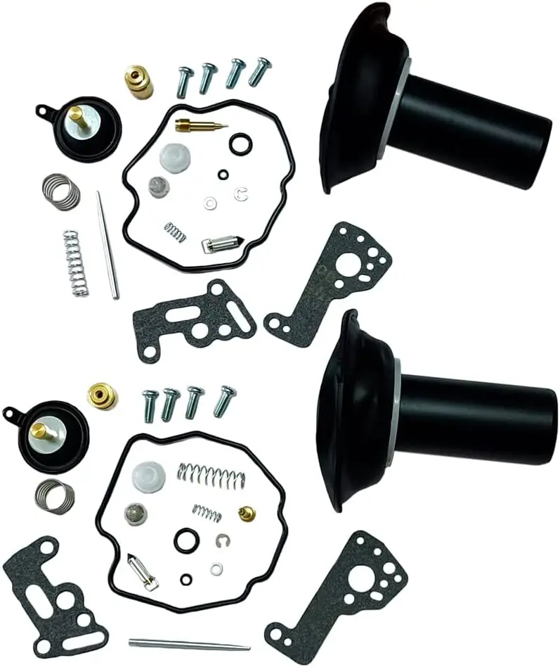 Novo 2 * kit de reparo de carburador conjunto diafragma de atuador compatível com yamahe 1983 xv500 virago 535 xv535 xv 535 1990-2000