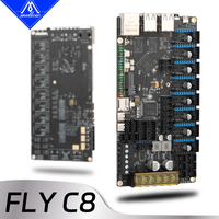 Mellow Fly C8 8 axis Motherboard 32bit With 40Pin GPIO Expandable EMMC Can For Klipper Voron2.4 Ender 5 VzBoT Blv 3D Printer