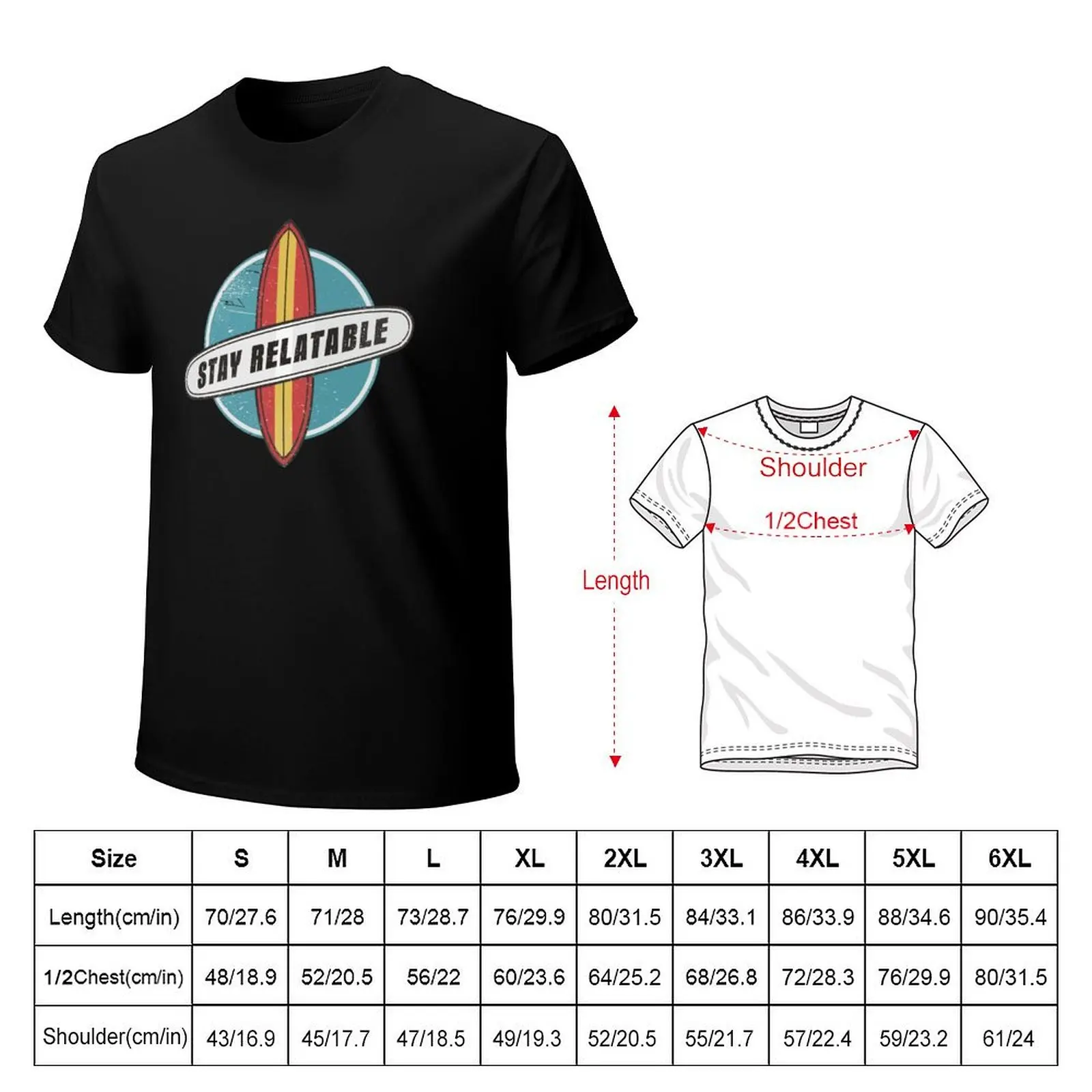 Stay Relatable T-Shirt Trend Art Print T-Shirt