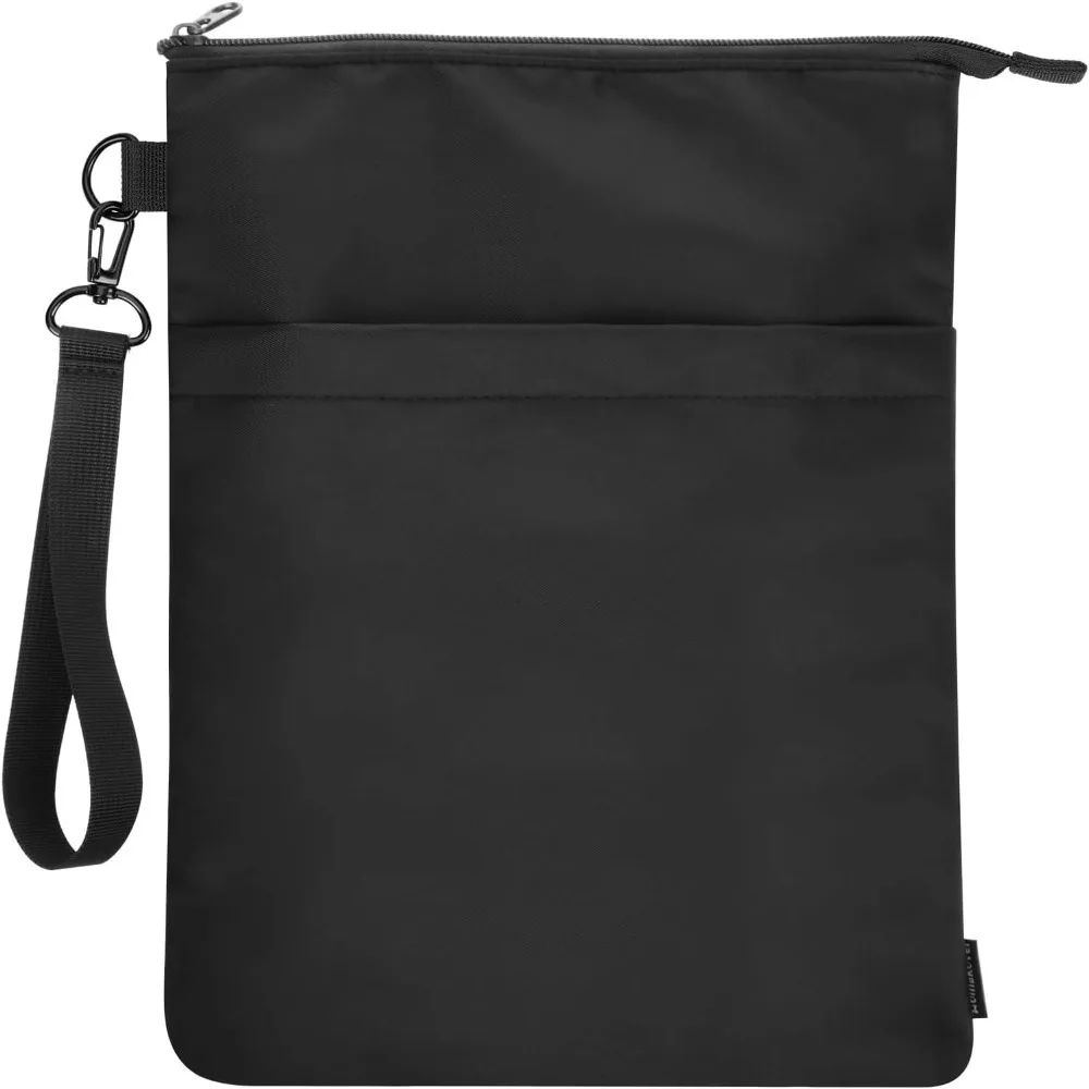 

with Zipper Book Sleeves Portable Stain-resistant Book Protector Pouch Travel Accessory Water-resistant Book Carry Case