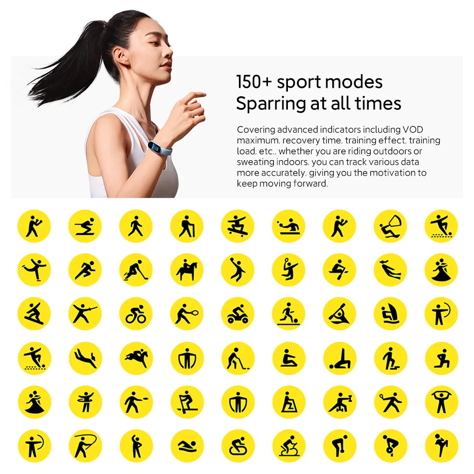 XIAOMI SMART BAND 9 GLOBAL VERSION 1.62"AMOLED DISPLAY 21 DAYY BATTERY LIFE MI BAND 9 24/7 SPORTS HEALTH MONITORING BT 5.4. #3