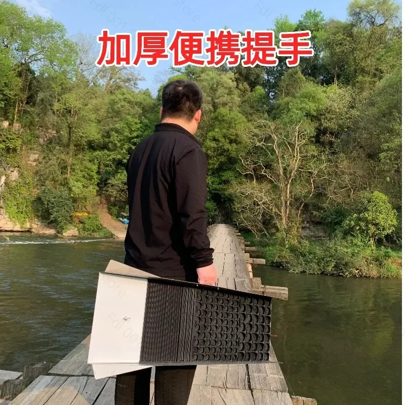 Large Enhanced Gold Chute Efficient Gold Separation Washing Rubber Mat Manual Equipment for Professional Gold Panning