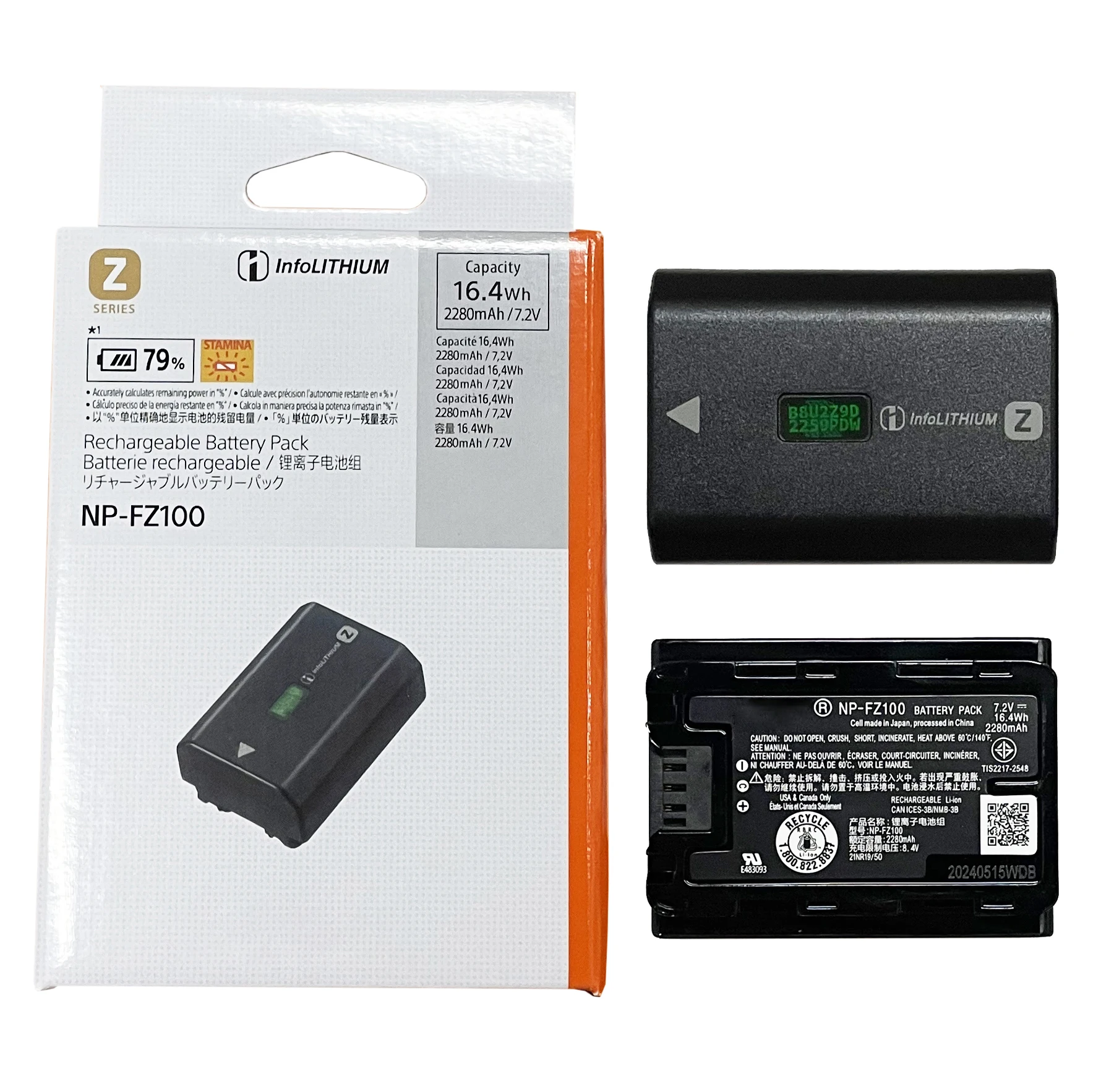 NEW NP-FZ100 NPFZ100 Battery for Sony A9 a7R III a7 III ILCE-9 ILCE-7RM3 ILCE-7M3 A6600 A6700 A7M3 A7RIII A7R4 A7R3 FX3 ZVE1