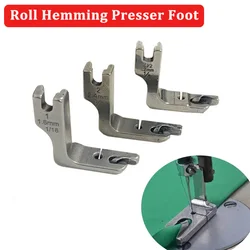 Roll Hemming Presser Foot For Brother Singer Juki Industrial Single-needle Sewing Machine Accessories Tools