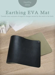 Earthing Universal Mat 26*65cm Earth desk mat conductive kit EMF protection for health with 5meter grounding cord