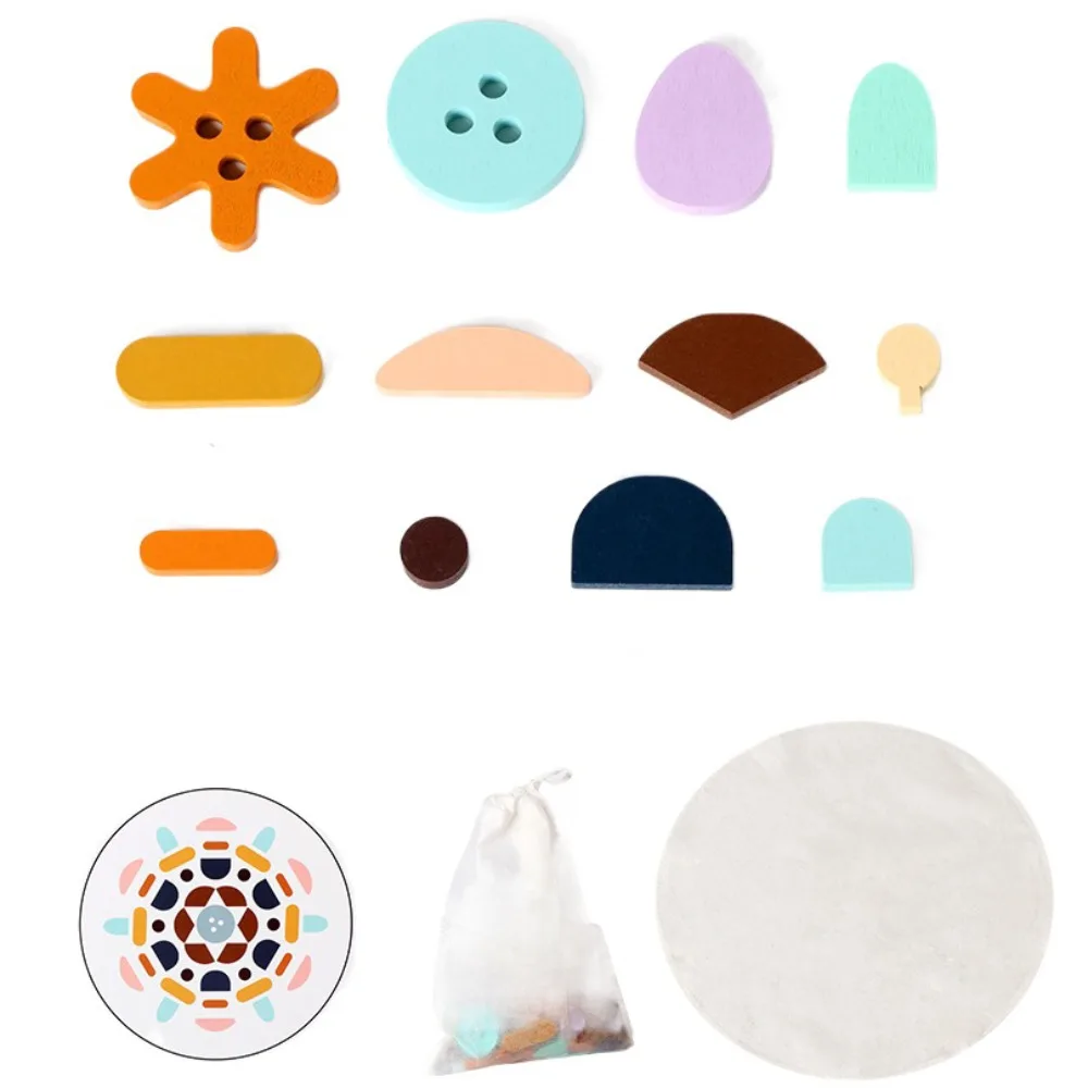 Drewniane puzzle geometryczne, dopasowywanie kształtów, Montessori, kolorowe puzzle kształtów, trójwymiarowe, wykwintne klocki do budowania kształtów geometrycznych, dla przedszkolaków