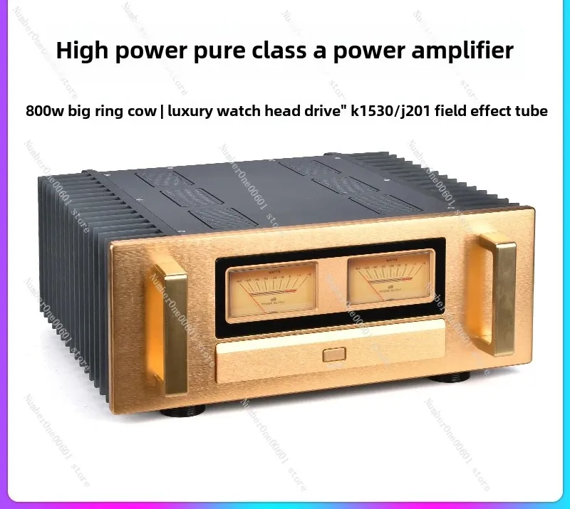 HIFI High-power Pure A-class Amplifier High Fidelity Field-effect Transistor Pure Post Amplifier A75S