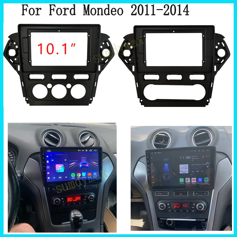 

10.1inch Car Radio Fascia Frame for Ford mondeo 2011-2013 car DVD Stereo Frame Plate Adapter Mounting Dash Installation Bezel