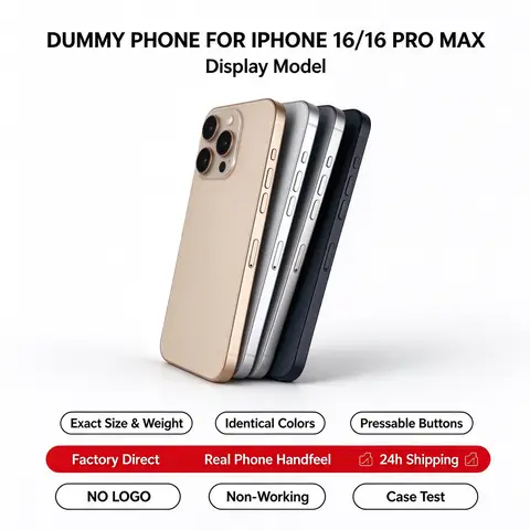 24-hour Shipping Realistic Non-working Dummy Phone Model For Iphone 16promax Mockup Phone For Display Photography
