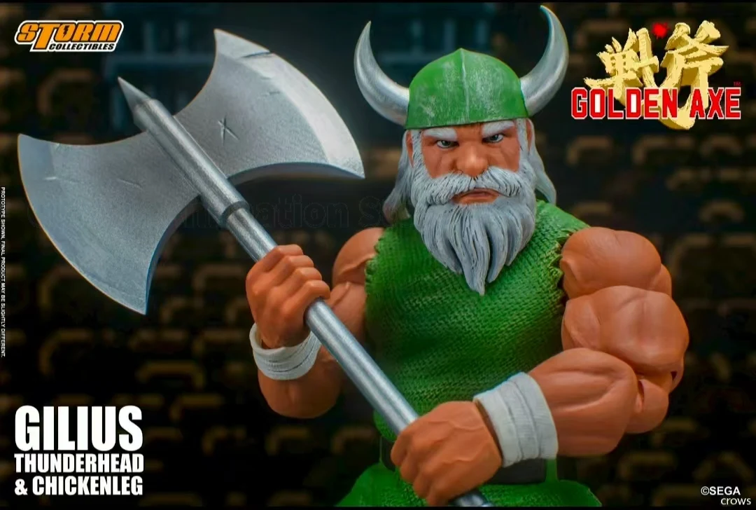 【Original】Storm Toys SGGX04 Gilius Thunderhead & Chickenleg 1/12 Action Figure Model Toy