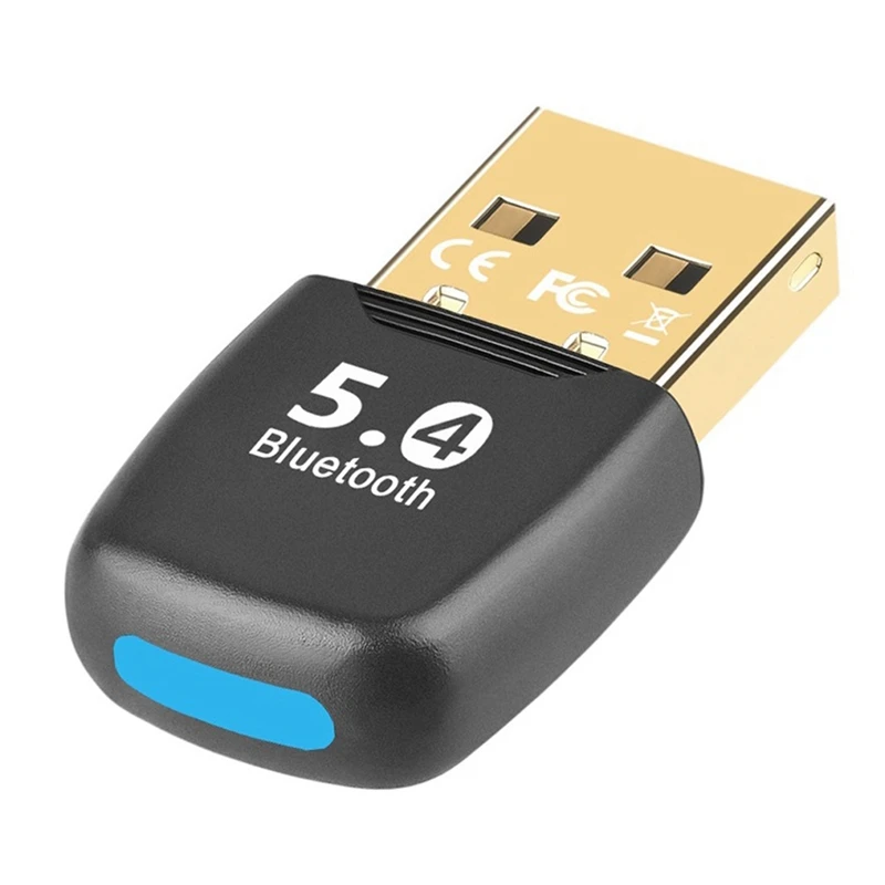 RISE-Bluetooth 5.4 Adapter USB Bluetooth Adaptador For PC Dongle Wireless Mouse Keyborad Music Audio Receiver USB Transmitter