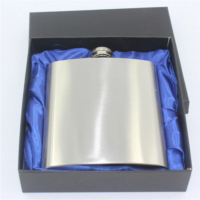 

10PCS 18oz Male Stainless Steel Hip Flask Flagon Whiskey Alcohol Vodka Hip Flasks Wine Beer Alcohol Bottle With Gift Box Present