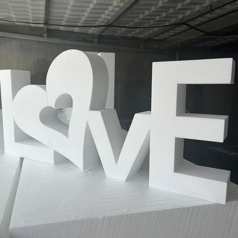 Wedding anniversary atmosphere decorative ornament LOVE letter combination love letter foam stage decorative props