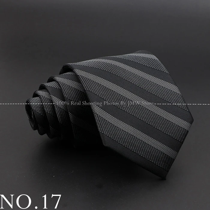 Neue Design Hochzeit Männer Krawatte Schwarz Solide Gestreiften Paisley Blume Krawatten Männer Business Dropshipping Bräutigam Kragen Zubehör Geschenk – Detail 17