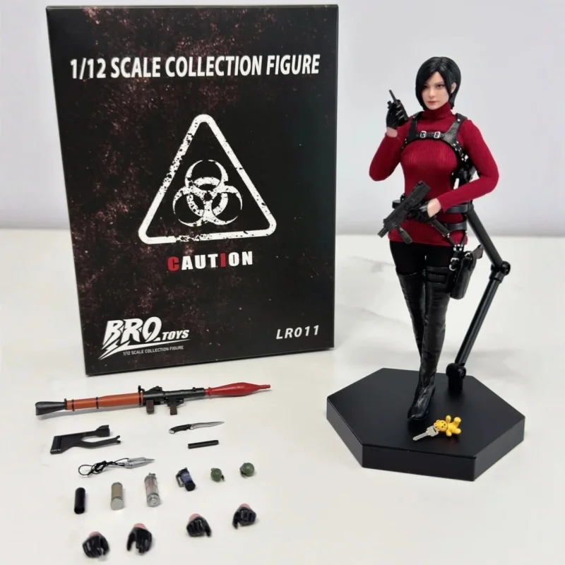 

In Stock Original BROTOYS LR011 1/12 Scale Resident Evil Female Spy Action Figure Ada Wong Collectible Model Toy Birthday Gift