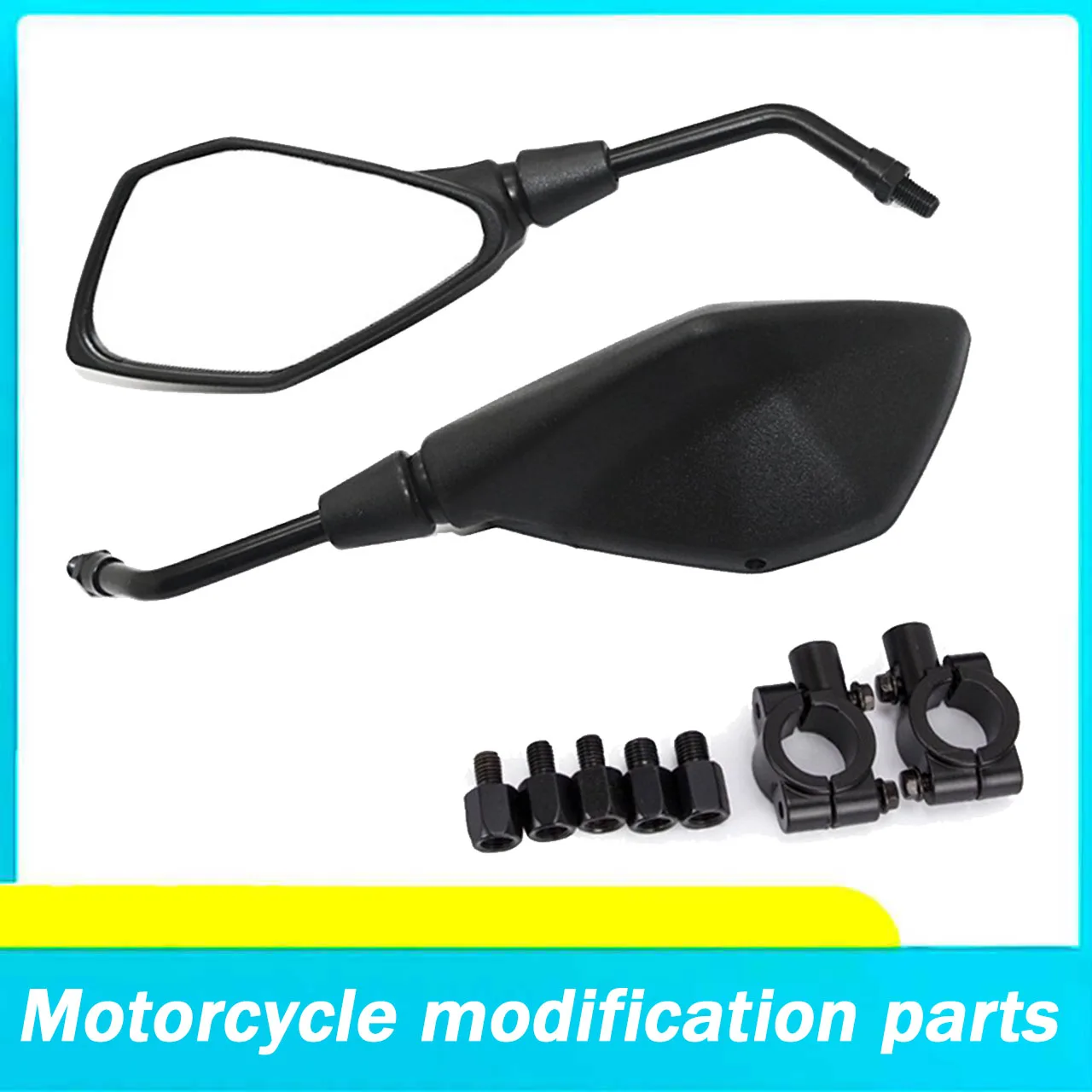 1-par-de-espejos-retrovisores-para-motocicleta-22mm-7-8-pulgadas-para-motocross-scooter-ciclomotor-polaris-sportsman-honda-yamaha-atv-dirt-bike-m8-m10