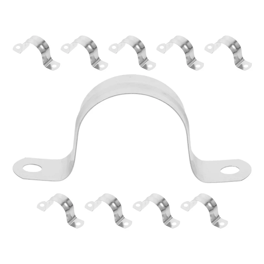 

10 Pcs Gardening Tools U-shaped Pipe Clamp Fence Bracket Wire Clip Fastener Holder Hose