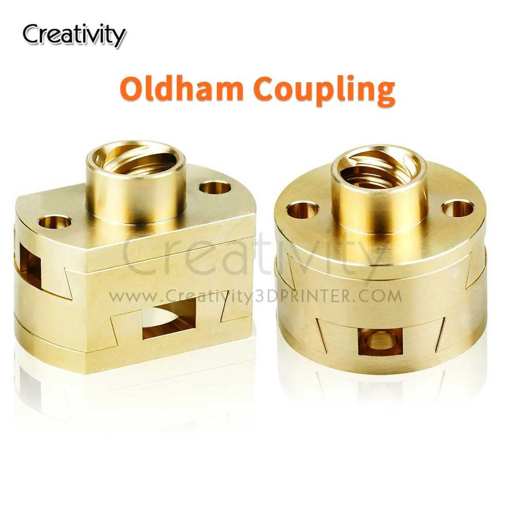 

3D Printer Oldham Coupling 18mm Coupler Ender 3 V2 CR10 For 3D Printer Z-axis T8 Screw Ball Screw Hot Bed NF Oldham Couplin