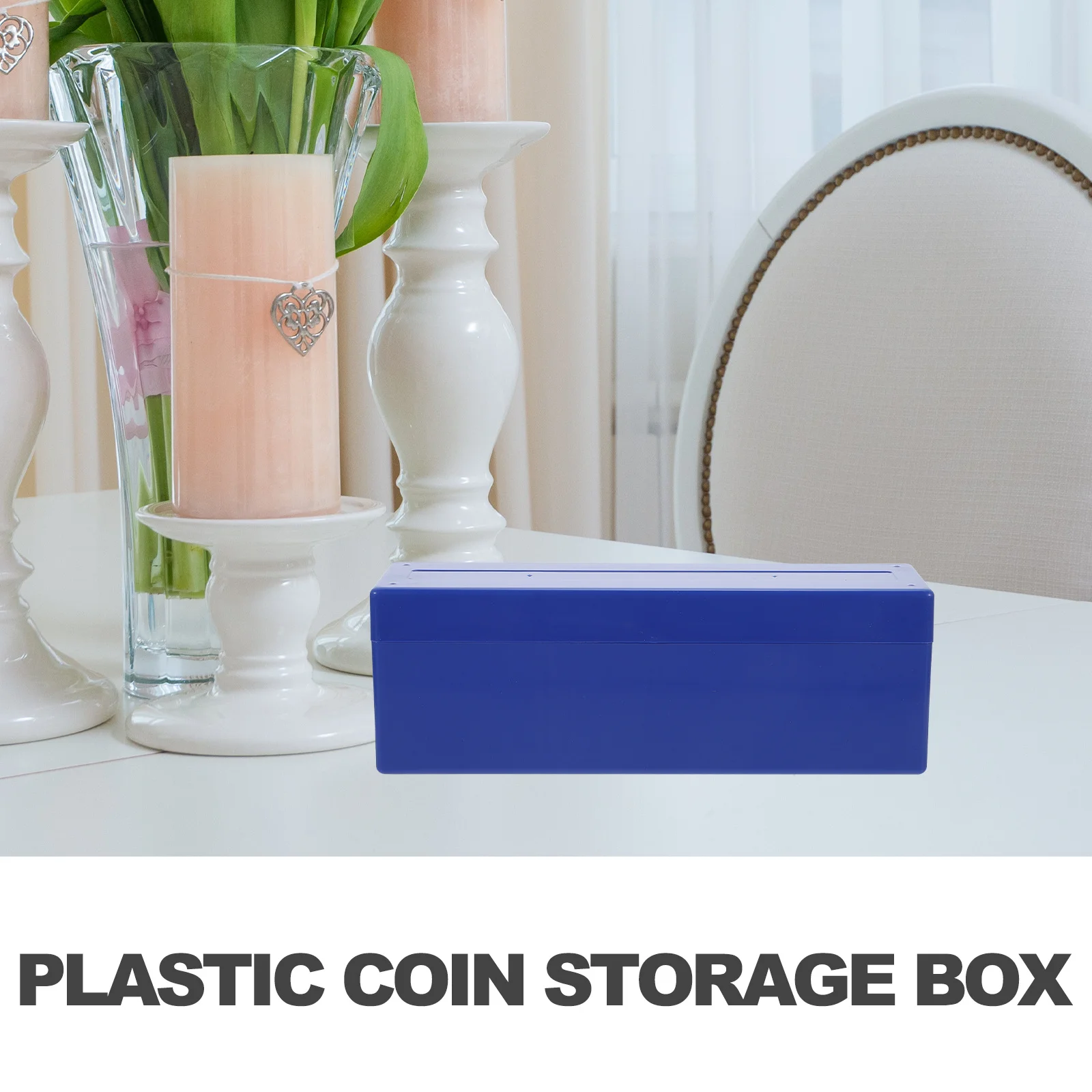 20 شريحة لتخزين العملات المعدنية صندوق منظم بلاستيكي لحاملي العملات المعدنية مجموعة قوية غير قابلة للتشوه لوازم رائعة #1