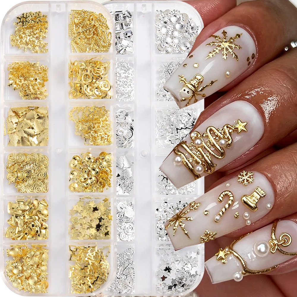 Nail Art Xmas Design - Decorazioni per unghie a tema natalizio