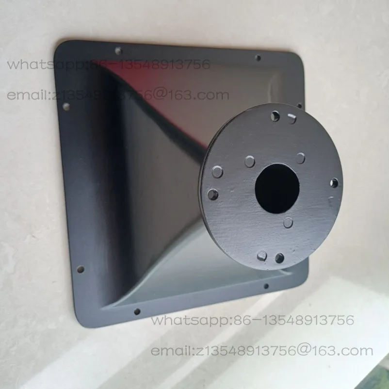 Aluminum horn tube and horn professional stage speaker tweeter driver head paired with aluminum horn remote high volume pressure