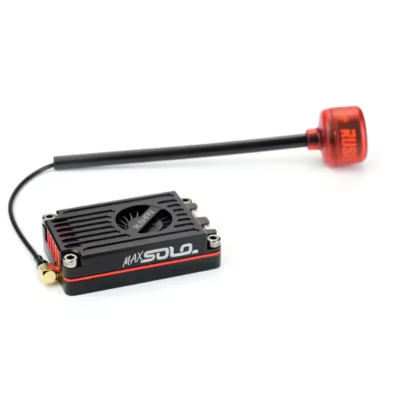 RUSH TANK MAX SOLO VTX 2.5W High Power VTX 48CH Video Transmitter with CNC shell for RC FPV Long Range Fixed-wing Drones drohne view 6