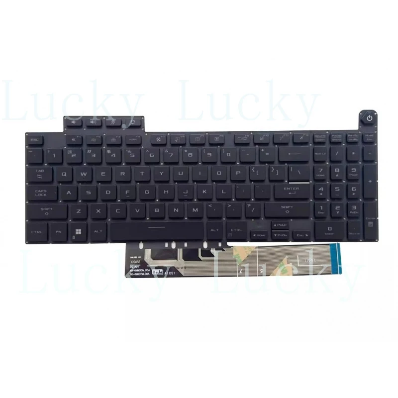 

f New for ASUS TUF Gaming A16 FA617N FA617NS FA617NSR FA617NT US Keyboard Backlit
