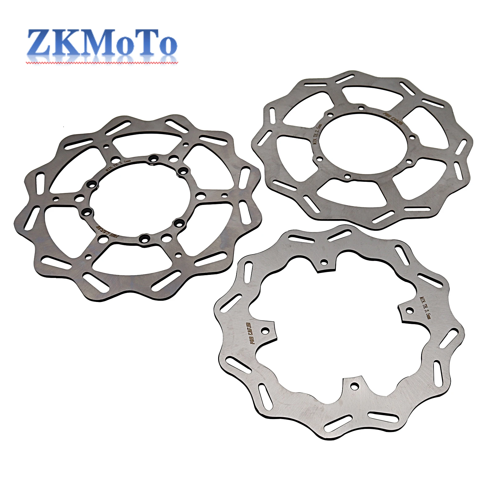 Motorcycle 240 260 270mm Front Rear Brake Disc Rotor For Honda CR 125 250 125E 125R 250E 250R CRF 250R 450R 250X 450X 450RX 450L