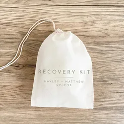 25pcs Custom Wedding Hangover Kit Bags,Wedding Favor Bags,Wedding Recovery Kit,Survival Kit,In Sickness and Health,Gift bags