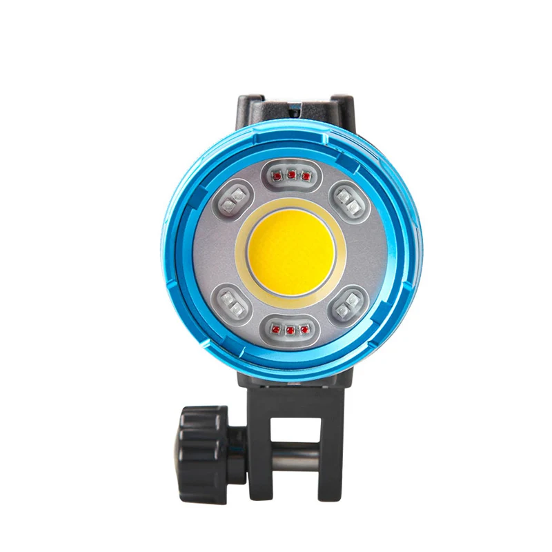 WEEFINE WF081 Smart Focus 7000 Lumens Video Light with Flash Mode Underwater Photography Video Lamp Scuba Diving Strobe