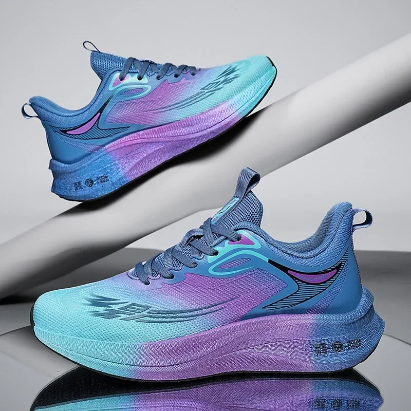 

Marathon Sports Running Shoes Men Breathable Lightweight Women's Comfortable Athletic Nonskid Leisure Sneakers