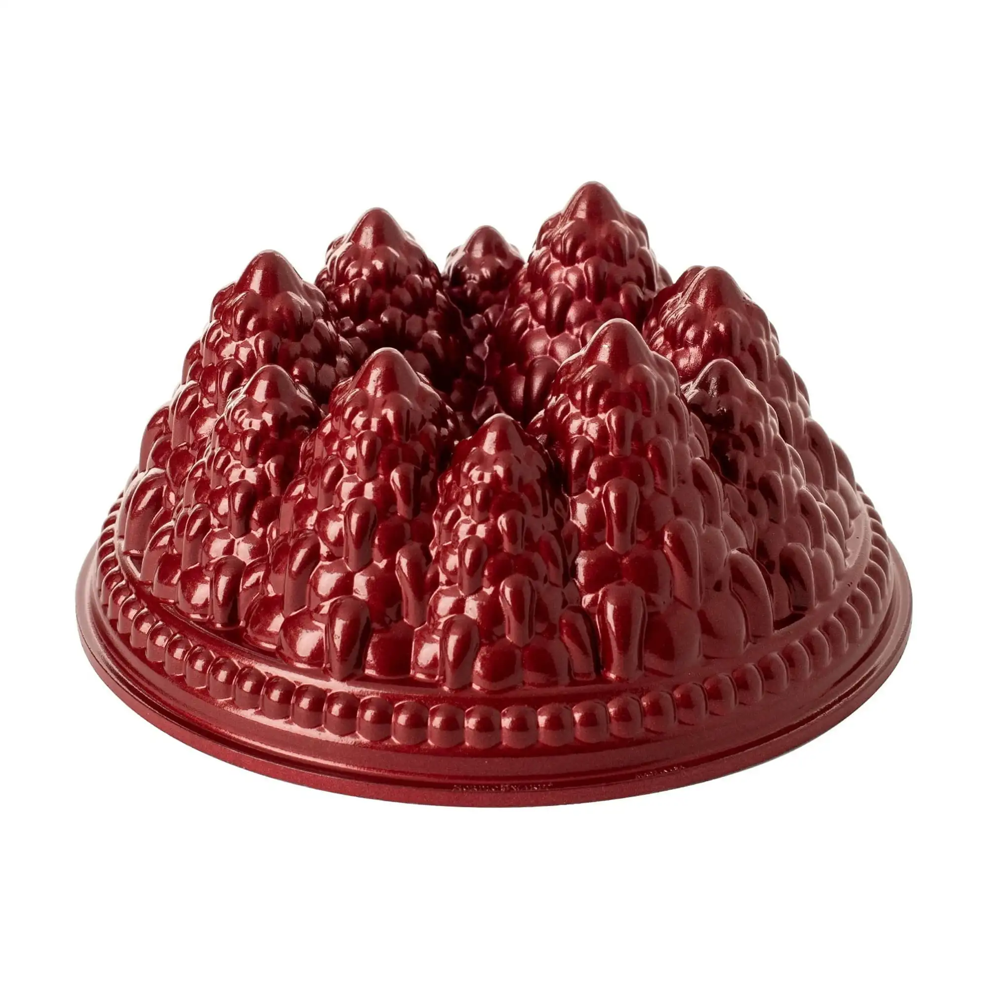 

Ware Pine Forest Bundt Pan, Nonstick Cast Aluminum, Red