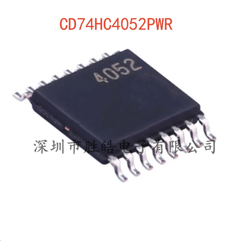 

(10PCS) NEW CD74HC4052PWR CD74HC4052 4-Channel Analog Multiplexer Chip TSSOP-16 CD74HC4052PWR Integrated Circuit