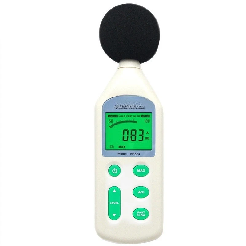 

Noise Meter AR814/844/854/AS804/824 Digital Sound Level Meter Volumeter dB Meter