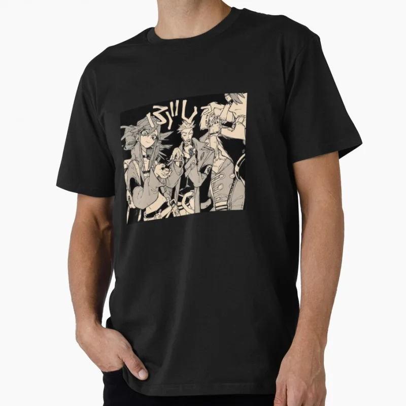 

80s vintage Manga gachiakuta cleaners Anime t shirt for fans S-6XL Large size Tops 100% cotton printed Clothes Birthday Gift