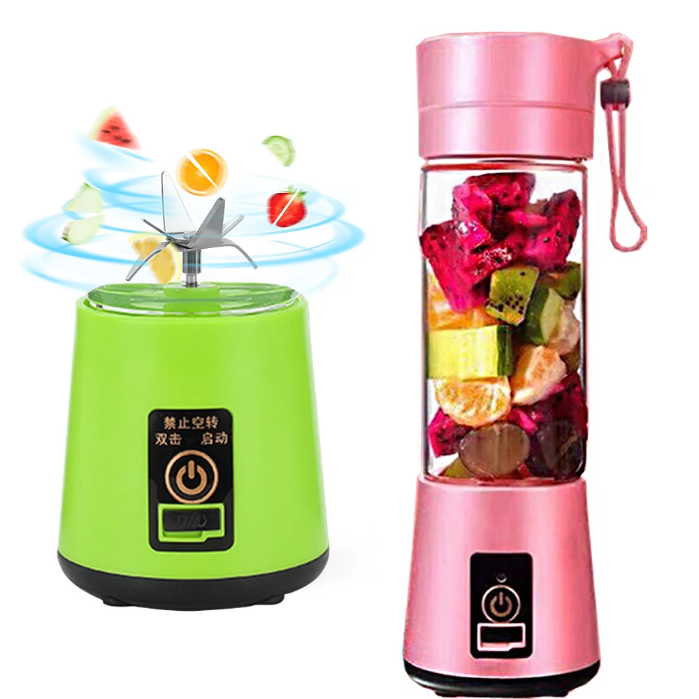 

Portable Blender Usb Mixer Electric Juicer Machine Smoothie Blender Mixers Milkshake Mini Food Processor Small Juice Extractors