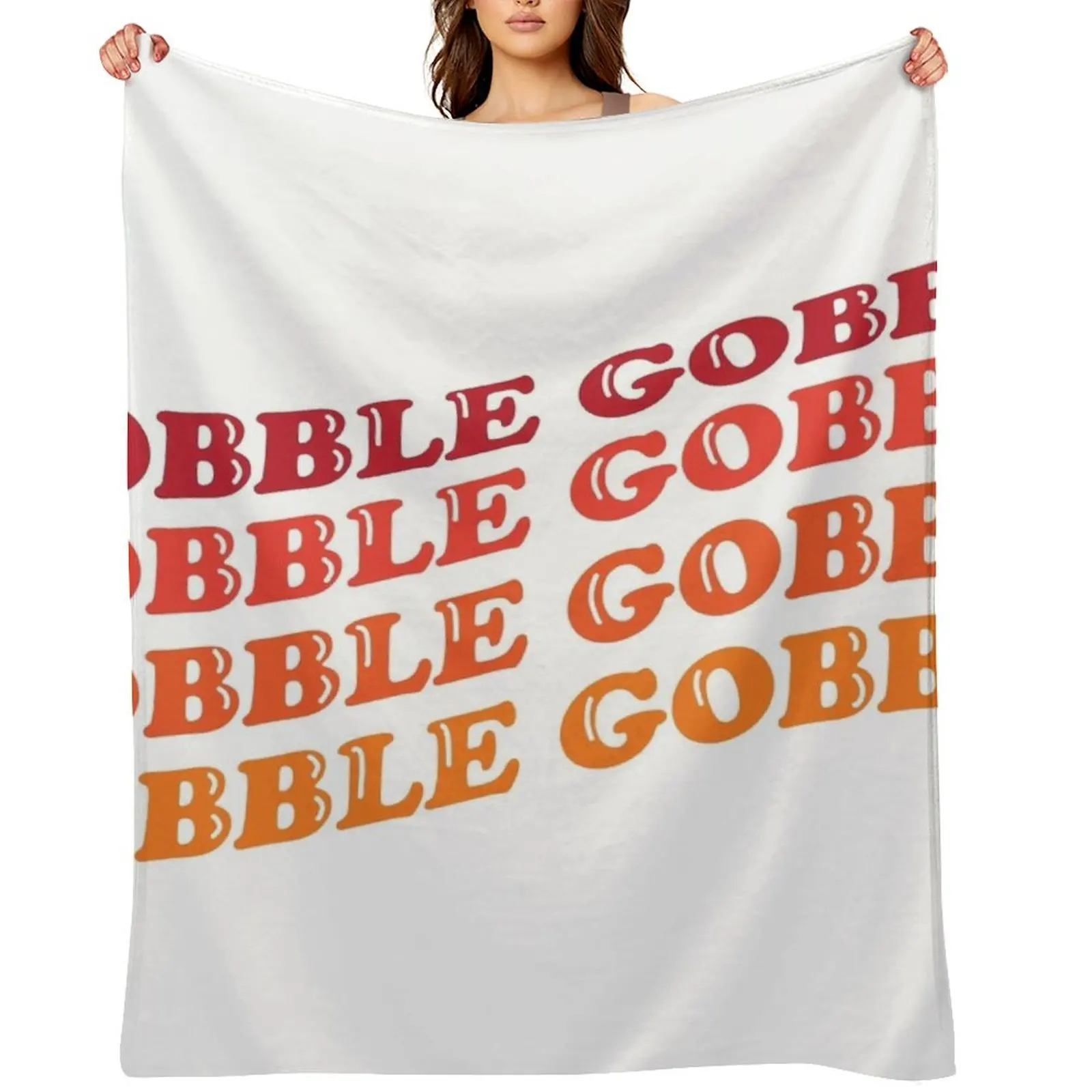 

Wavy Gobble Gobble Throw Blanket For Baby Warm Winter beds Hairys Blankets