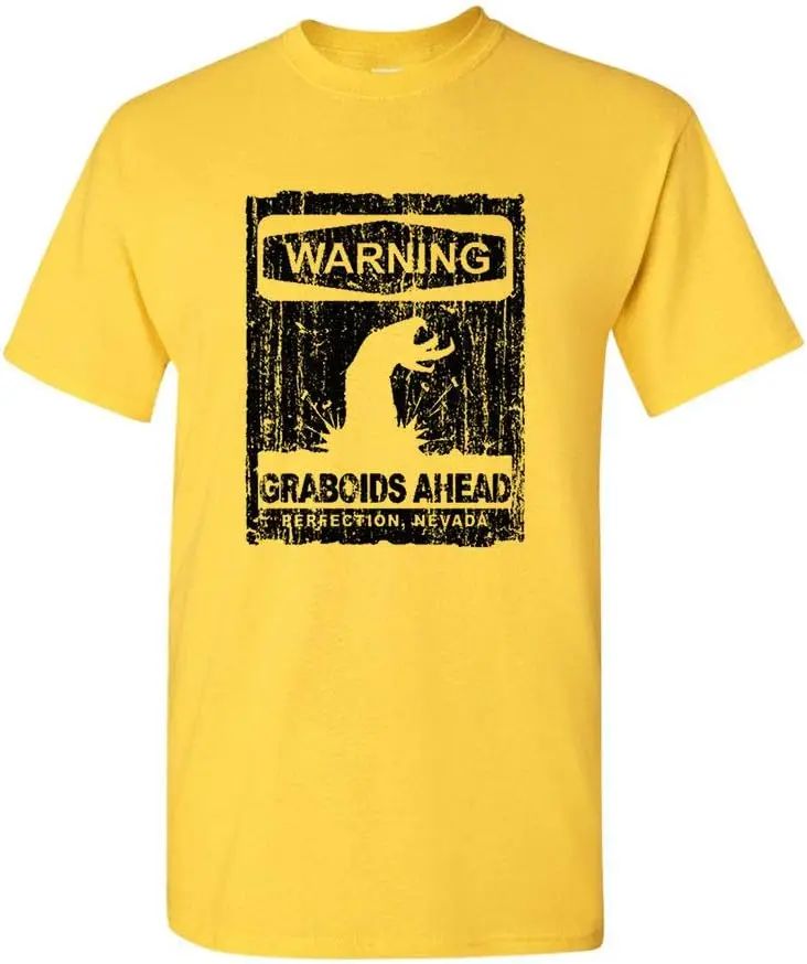 Warning Graboids Movie Classic Perfection Nevada Tremors T-Shirt