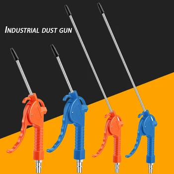 Pistola de sopro de ar com bico angular longo de 4 