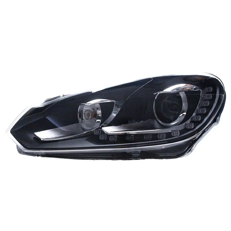 

for Golf 6 Headlight Assembly High 6 Modified GTI Xenon Lamp R20 Tear Eye Daytime Running Light Near and Far Lights