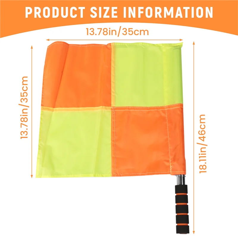 AEB0-Kit de árbitro de fútbol, billetera con banderas de fútbol a cuadros, cuaderno con tarjeta roja y amarilla y silbato