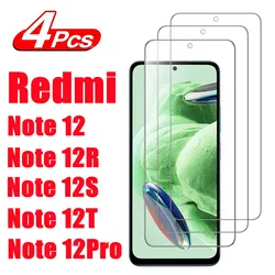 High definition tempered film HD+ For Xiaomi Redmi Note12 12R 12T 12S 12RPro screen protector glass film High quality glass film