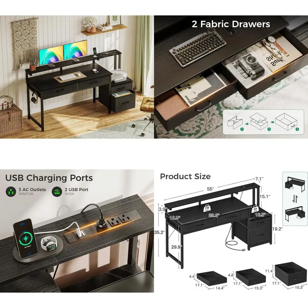 4 Drawer 55 Office … - image